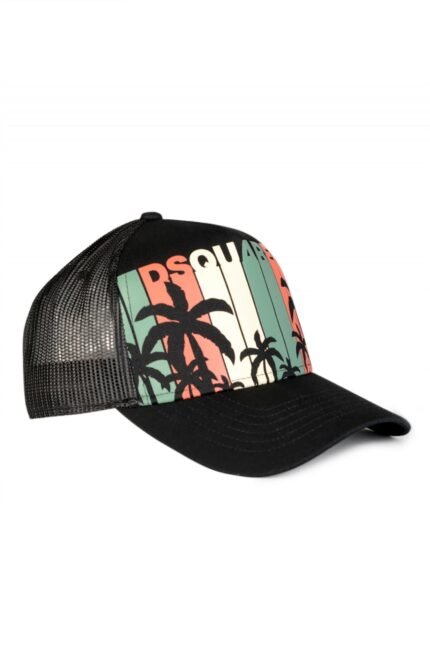 Dsquared2 Canadian Dreaming logo screen print baseball cap NWT