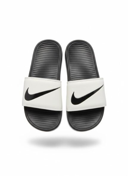 Nike Sliders-white and black