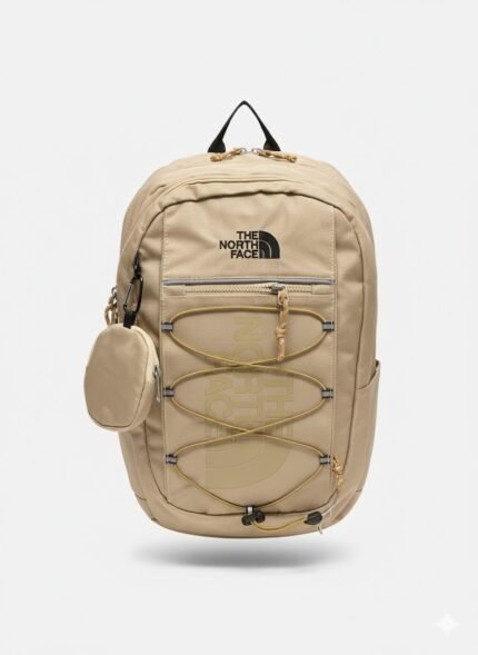 North Face Super Pack White Label School Backpack - Beige